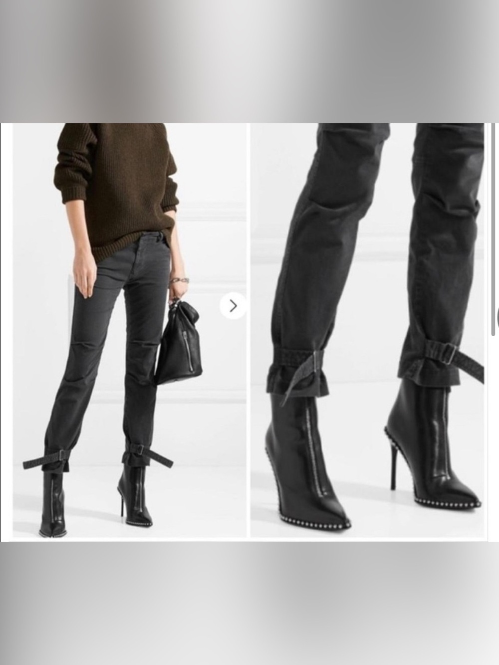 NILI LOTAN Bradley tapered ankle pants